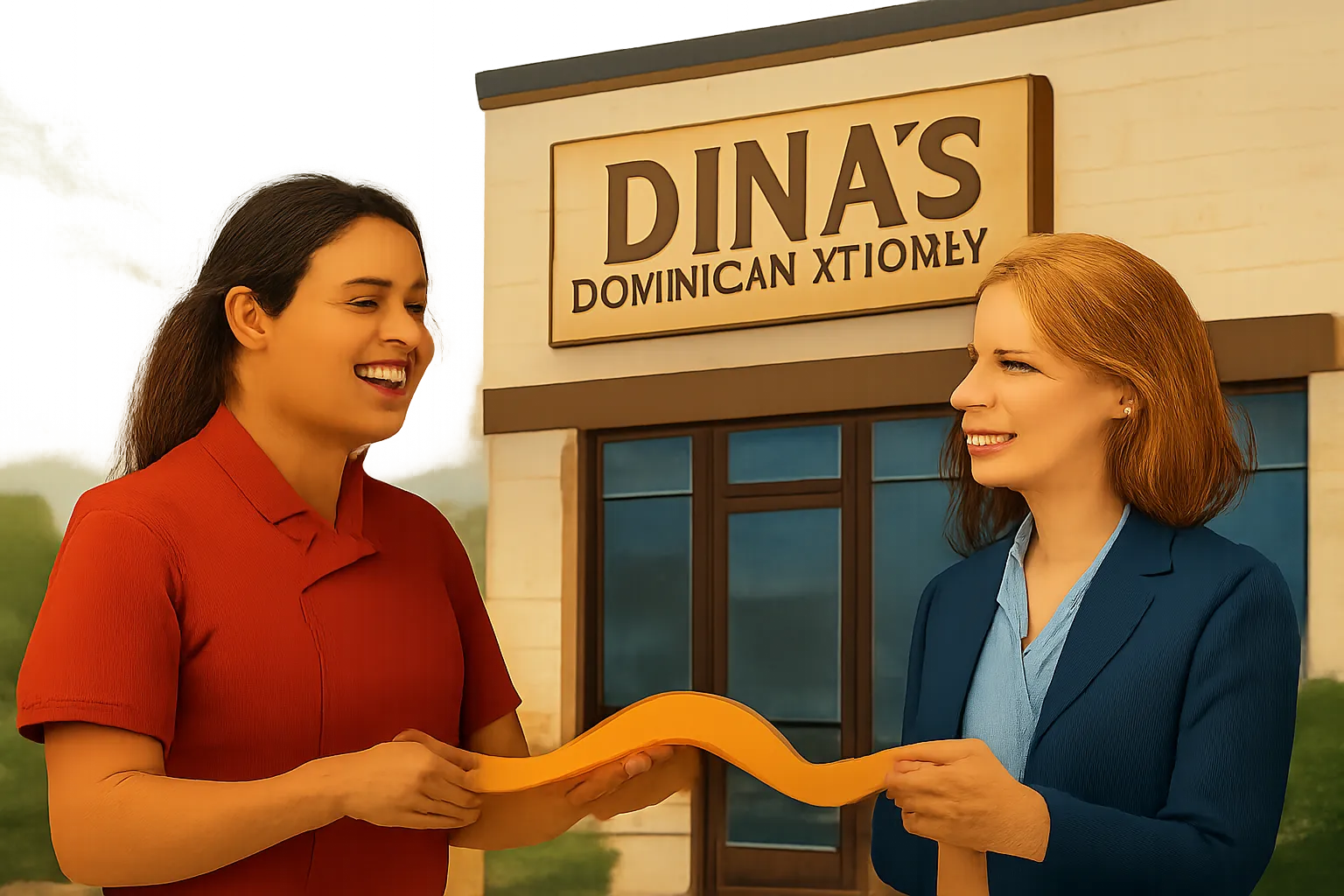 AI-generated editorial illustration for: Dina's Dominican Kitchen adds a Peninsula Drive location